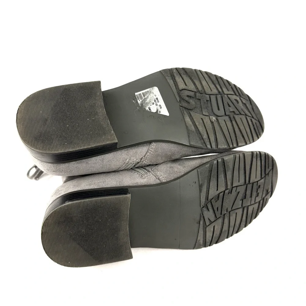 Stuart Weitzman Girls Lowland Mid MM Gray Boots
